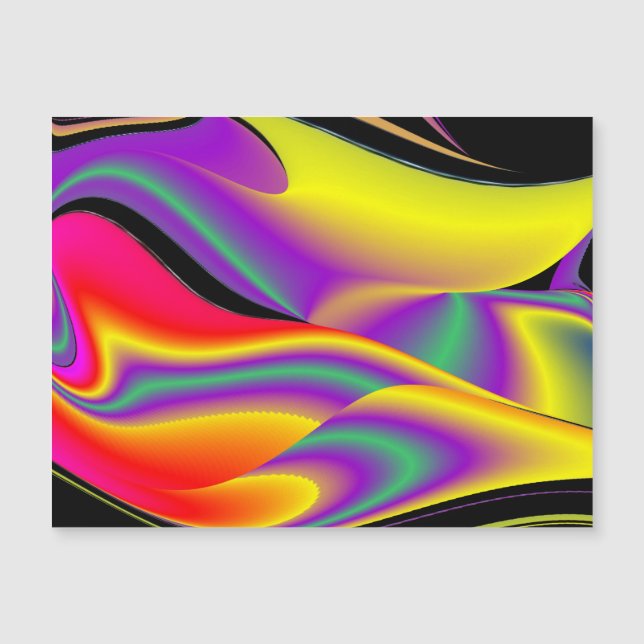 Magic of Färg Magnetic Card (Framsida)