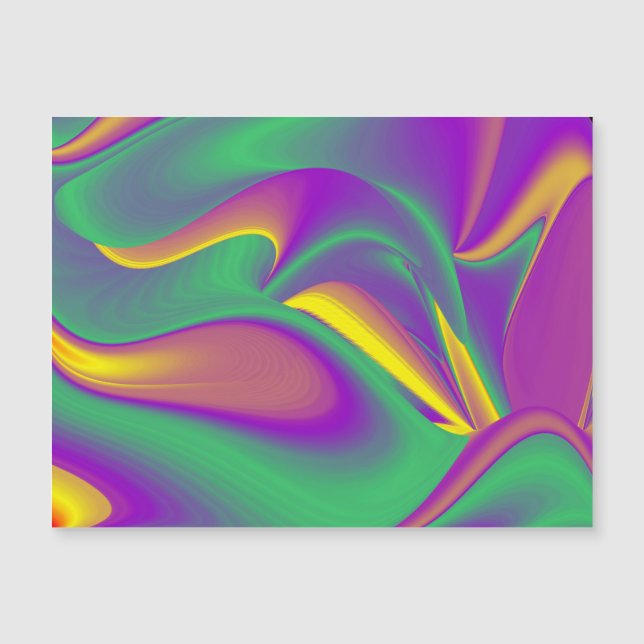 Magic of Färg Magnetic Card (Framsida)