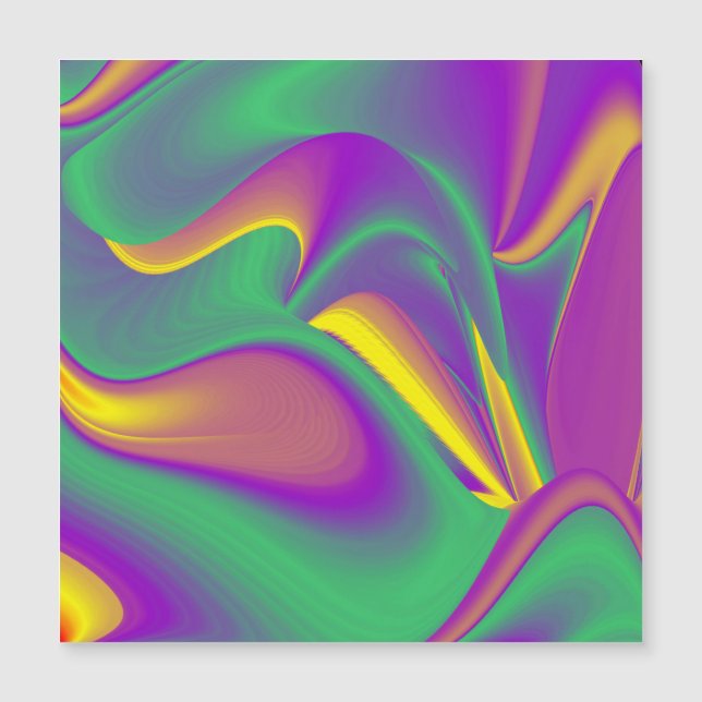 Magic of Färg Magnetic Card (Framsida)