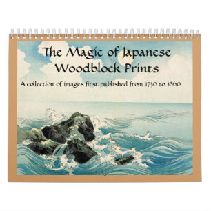 Magic of Japan Woodblock-utskrifter Kalender