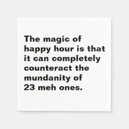 Magic of Lycklig Hour cocktail napkin Pappersservett