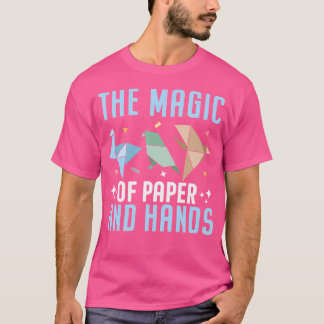 Magic of Papper and Händer Origami T Shirt