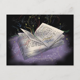 Magic of Reading Postcard Vykort