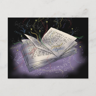 Magic of Reading Postcard Vykort