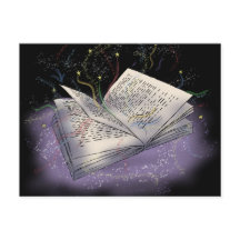 Magic of Reading Postcard