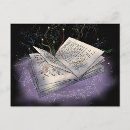 Magic of Reading Postcard Vykort