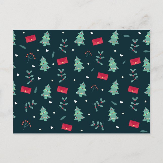 Magic of the North Pole Helgdag Postcard Helg Vykort (Framsida)