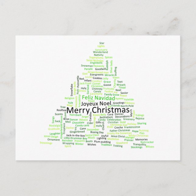 Magic of the North Pole Helgdag Postcard Helg Vykort (Framsida)