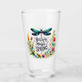 Magic of Vår blommigt Glaskopp