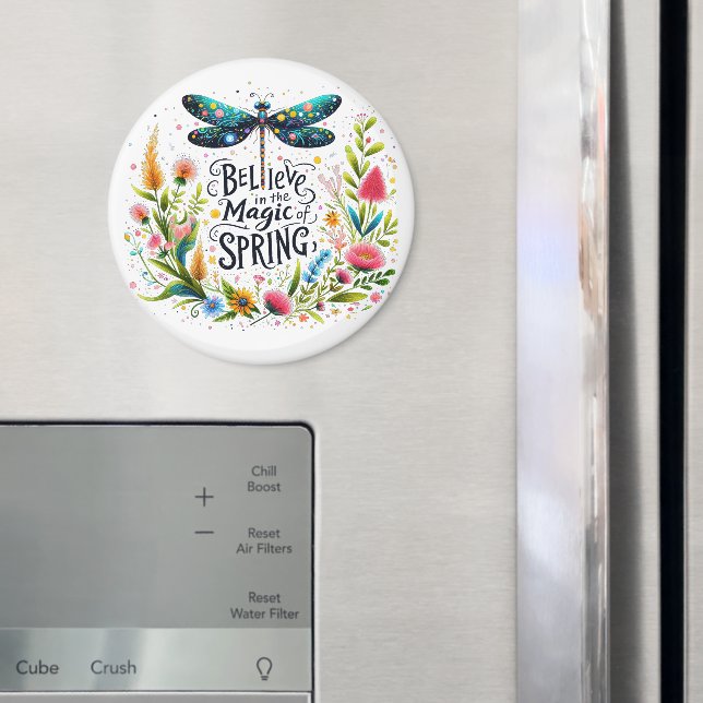 Magic of Vår blommigt Magnet (In Situ (Fridge))