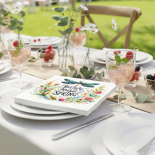 Magic of Vår blommigt Pappersservett (Skapare uppladdad)