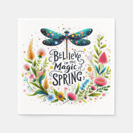 Magic of Vår blommigt Pappersservett