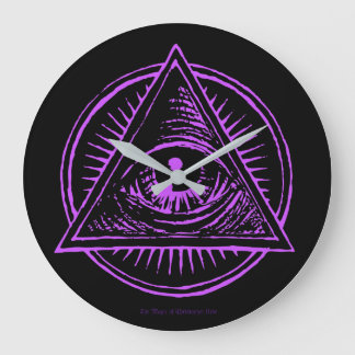 Magic Öga Clock Stor Klocka