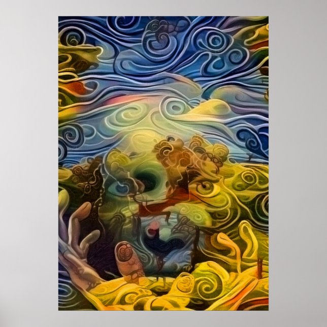 Magic Öga Poster (Framsidan)