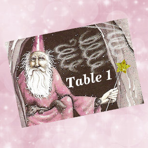Magic Old Wizard Elf Magic Trollspö Star Bordsnummer