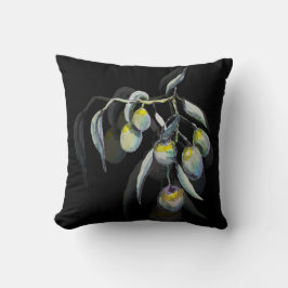 Magic Olife Watercolor Hand-målat Kudde