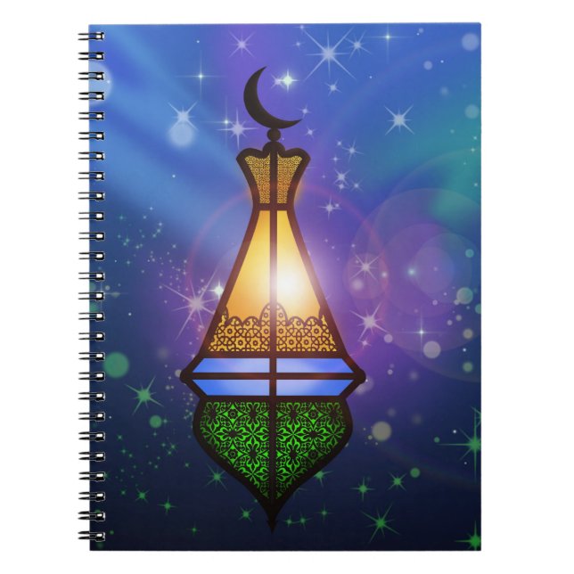 Magic Oriental Lantern - bärbar dator Anteckningsbok (Framsidan)
