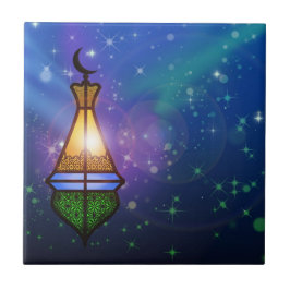 Magic Oriental Lantern - Ceramic Tile Kakelplatta