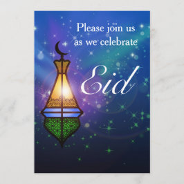 Magic Oriental Lantern - Eid Party-inbjudan Inbjudningar