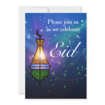 Magic Oriental Lantern - Eid Party-inbjudan