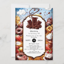 Magic Pastel Chocolate Birthday