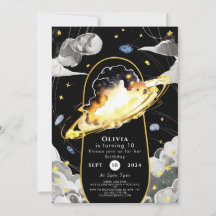 Magic Pastel Space Birthday