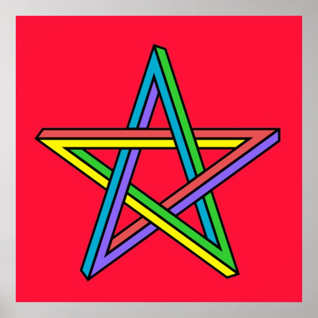 Magic Pentacle-Poster Poster (Framsidan)