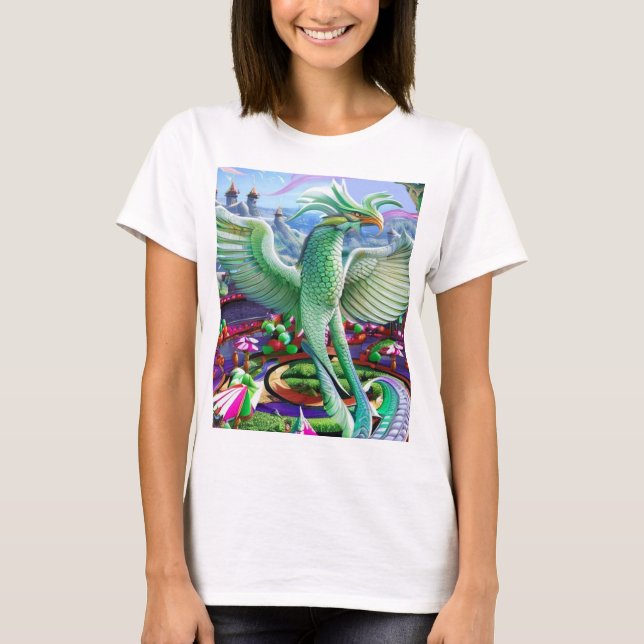 Magic Phoenix T Shirt (Framsida)