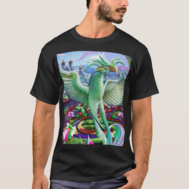 Magic Phoenix T Shirt (Framsida)