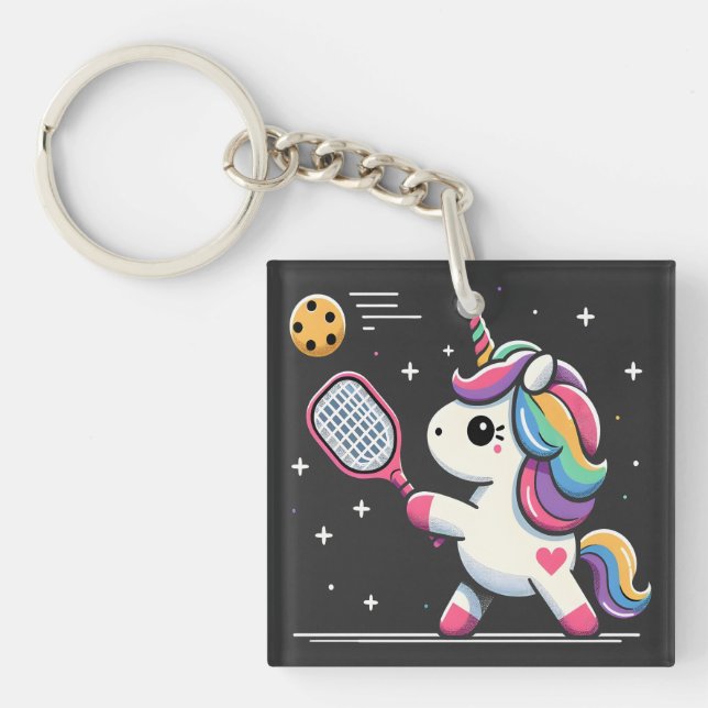Magic Pickleball Unicorn - Funny Fantasy Player (Framsidan)