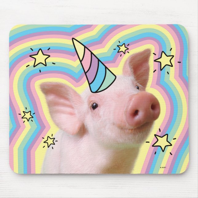 Magic Piglet Unicorn Musmatta (Framsidan)