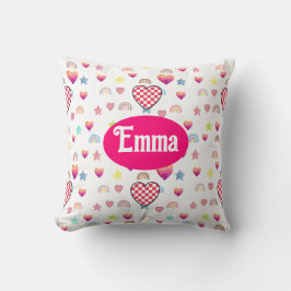 Magic pink candy world kudde