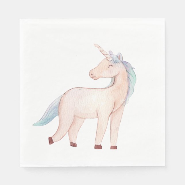 Magic Pony-delen av Fairy Wonderland Pappersservett (Framsidan)