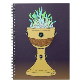 Magic Potion in Mazer and Chalice Combo Anteckningsbok