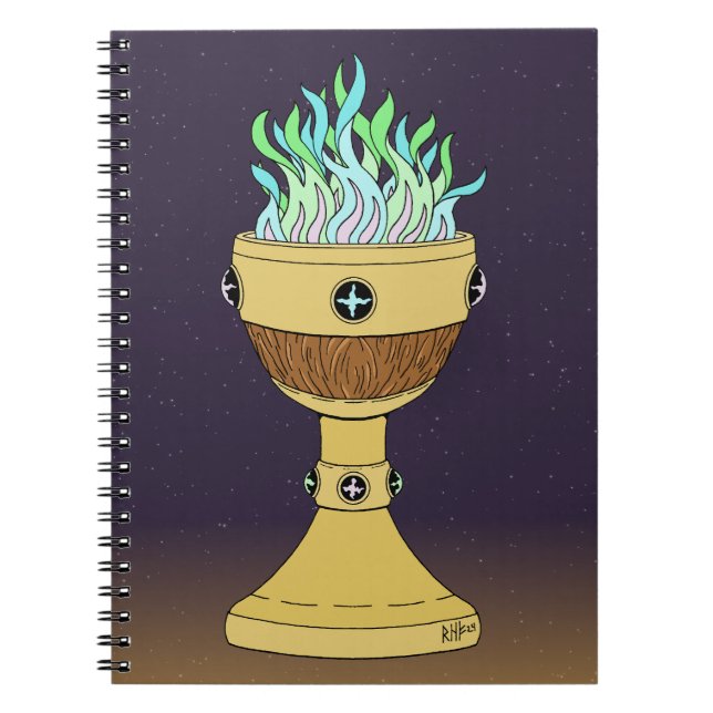 Magic Potion in Mazer and Chalice Combo Anteckningsbok (Framsidan)