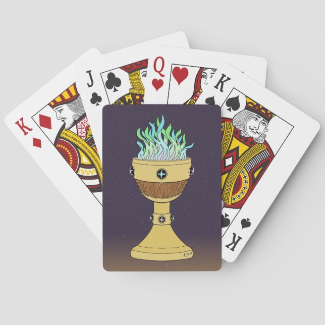 Magic Potion in Mazer and Chalice Combo Casinokort (Baksidan)