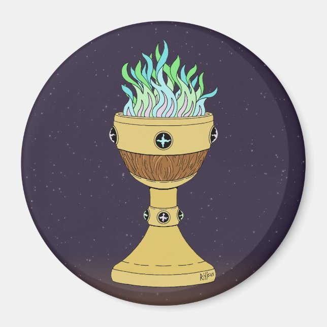 Magic Potion in Mazer and Chalice Combo Magnet (Framsidan)