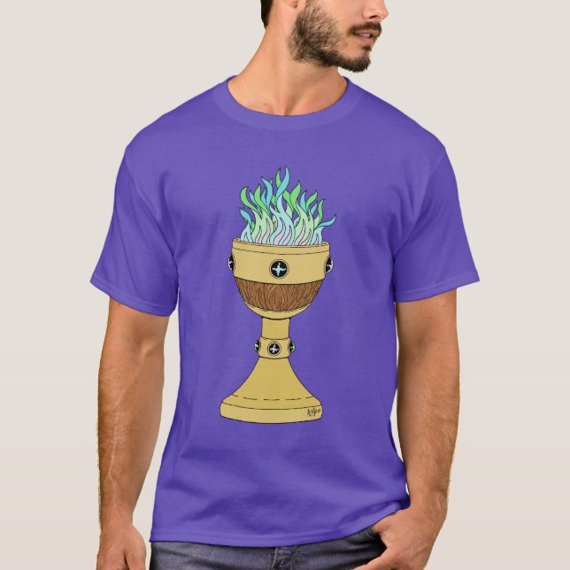 Magic Potion in Mazer and Chalice Combo T Shirt (Framsida)