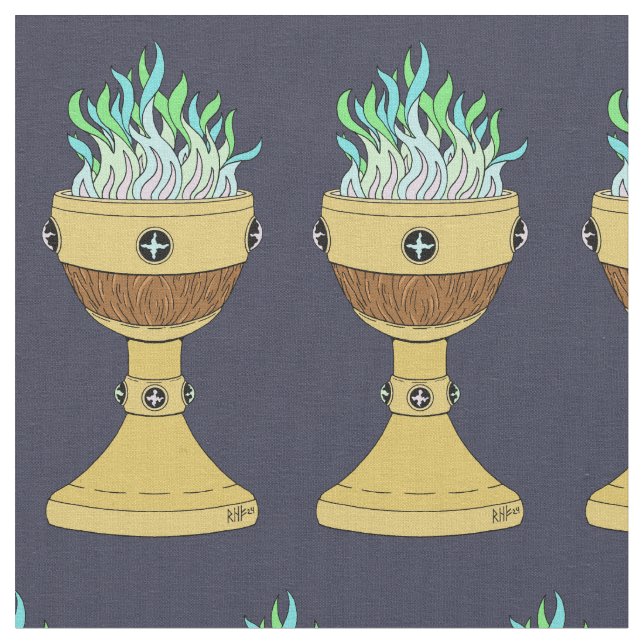 Magic Potion in Mazer and Chalice Combo Tyg (Närbild)