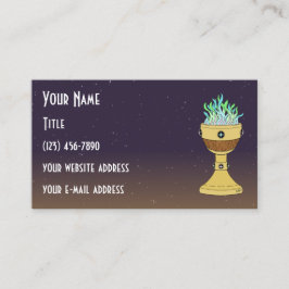 Magic Potion in Mazer and Chalice Combo Visitkort