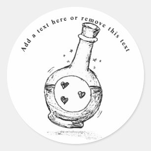 Magic Potion Runt Klistermärke