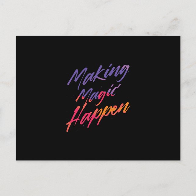 Magic Quote Vykort (Framsida)