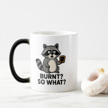 Magic Raccoon Toast Mug – Heat Reveal Cute Animal 