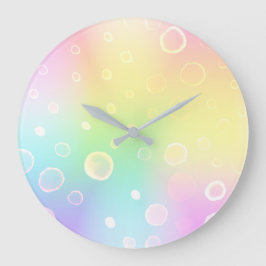 Magic Rainbow Bröllop Stor Klocka