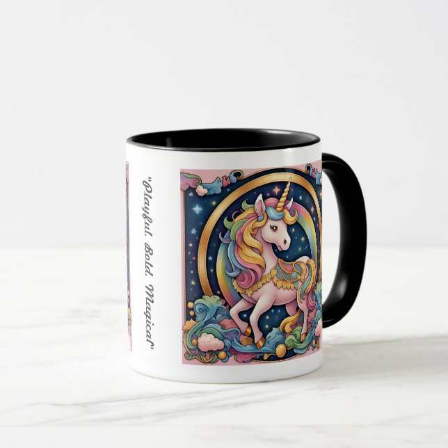 "Magic Rainbow Dreams" Mugg (Framsida höger)