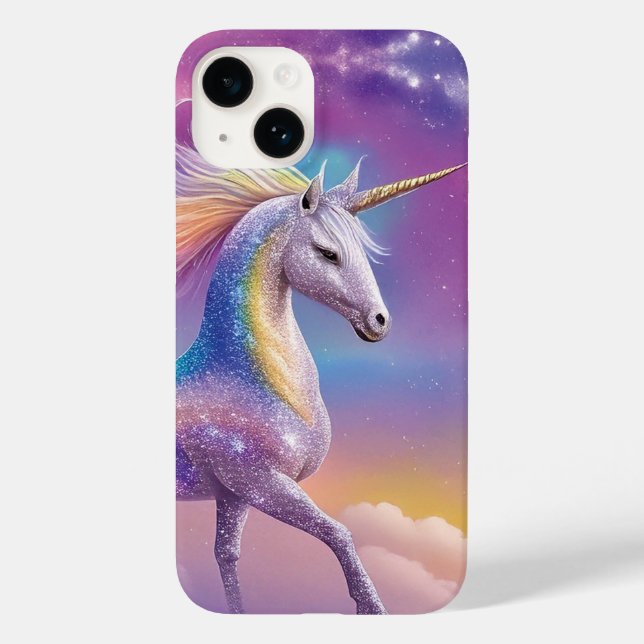 Magic Rainbow Glitter White Unicorn Sparkles (Baksida)