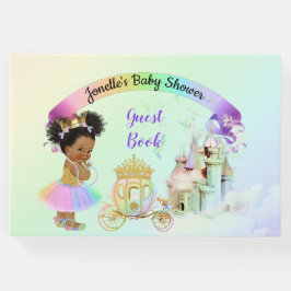 Magic Rainbow Princess Castle Carriage Gästböcker