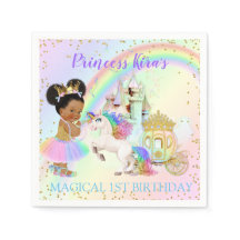 Magic Rainbow Princess Castle Carriage Unicorn