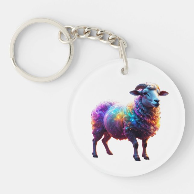 "Magic Rainbow Sheep Art (Framsidan)