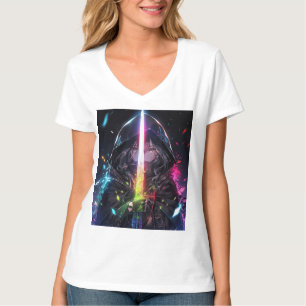 Magic Rainbow Sword Anime Girl T Shirt